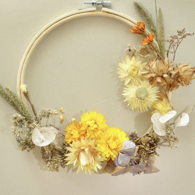 Floral Wreath with Local Flowers